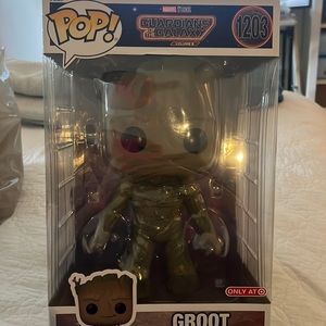 10 inch Jumbo Groot PoP guardians of the galaxy New in Box